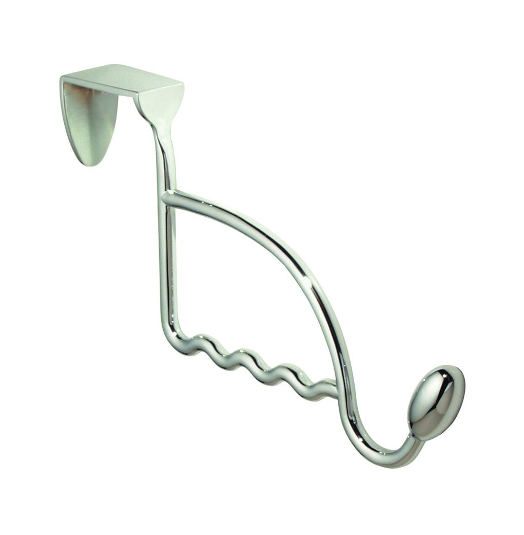 Over the Door Garment Hook Chrome 4-1/2in (76600)