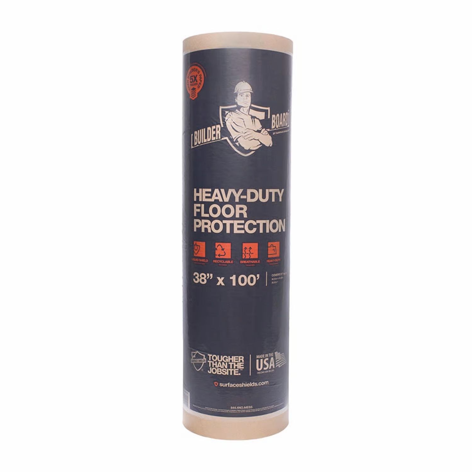 Builder Board Kraft Paper Floor Protection 45 mil 38 in. x 100ft