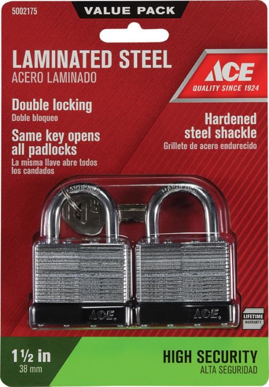Twin Padlock 1-1/2 (50021)