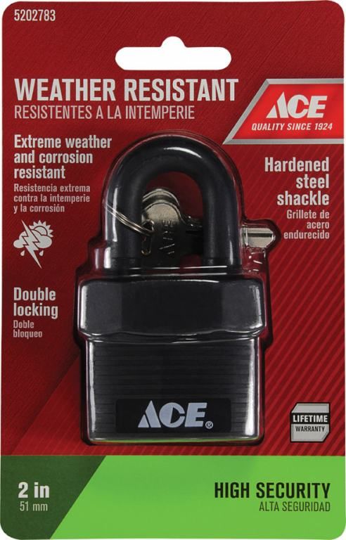 Weatherproof Padlock 2in (5202783)
