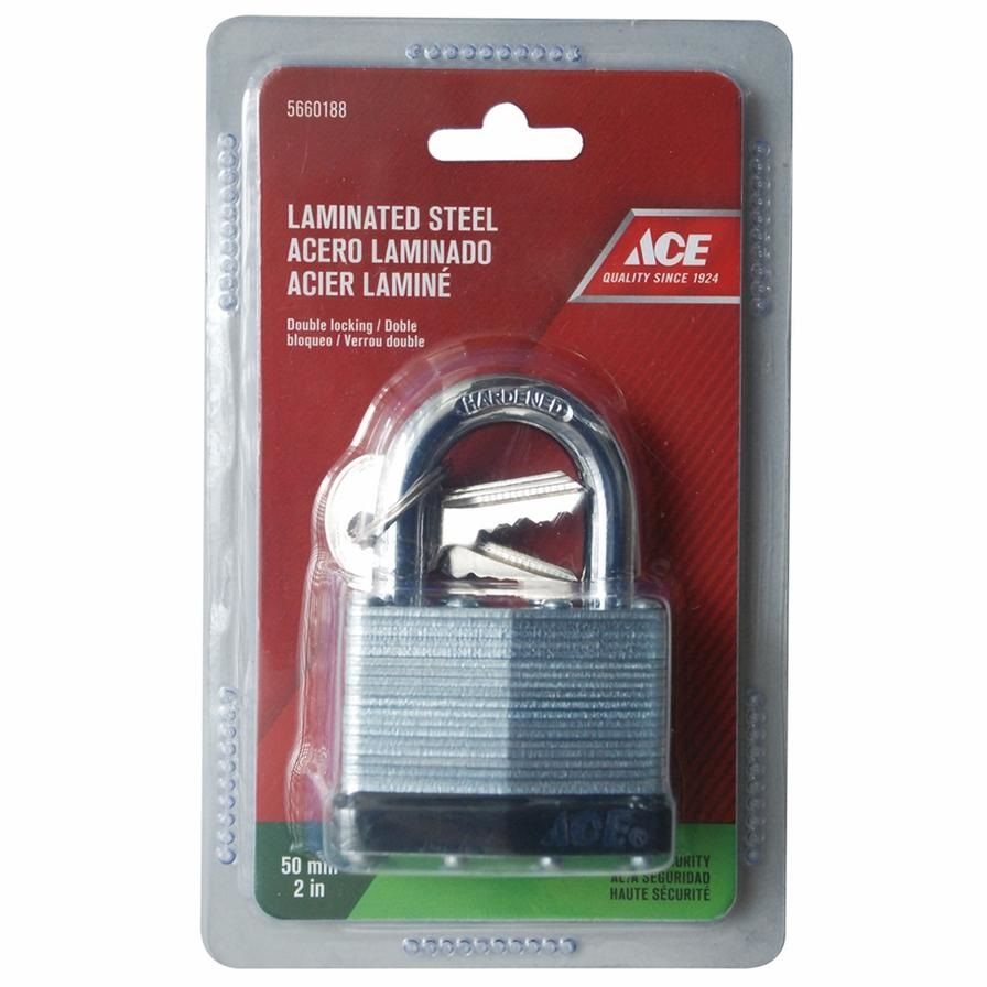 Ace Laminated Steel Padlock 2 in. (50mm) (5660188)