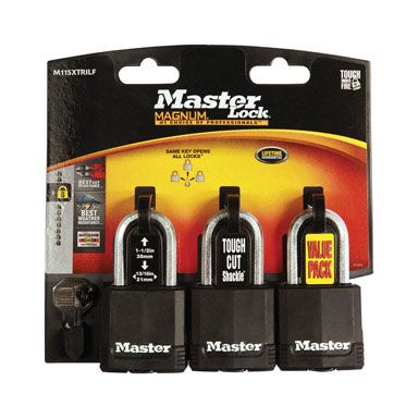 Master Lock Magnum 1-3/4in 3pk (5405691)