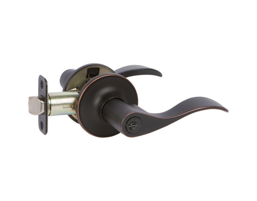 Lucky Entry Lock Antique Bronze Lever (TQ0700)