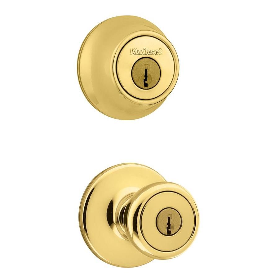 Kwikset Combo Entry Lock Polished Brass (5027073)