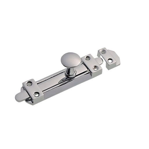 Bolt Flat Slide Chrome 4in (VB106L)