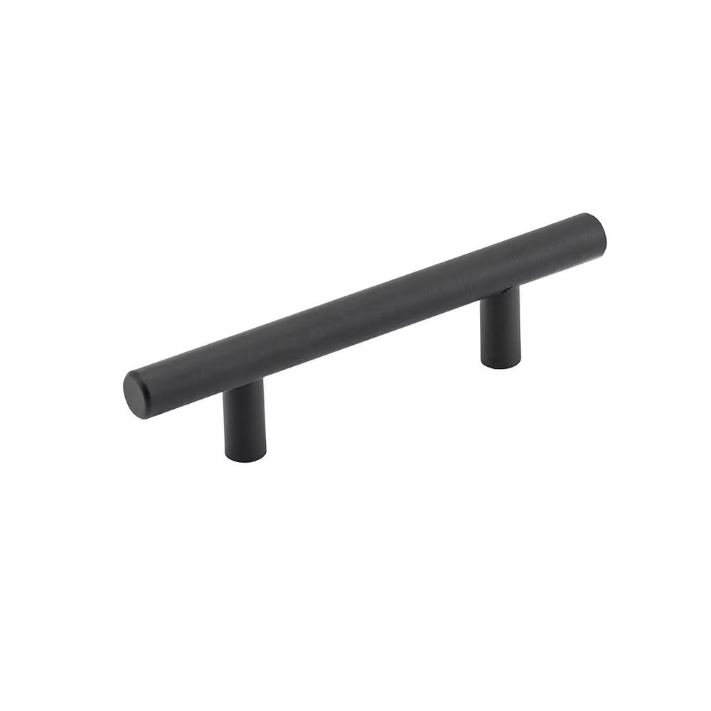 Metal Pull Matte Black 76mm (E15T40576900)