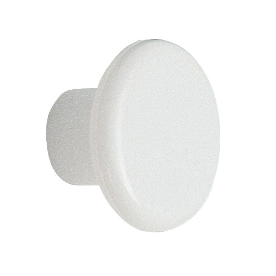 Knob White Plastic (BP802PW)