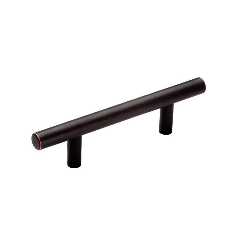 Amerock Bar Cabinet Pull 3 in. Oil Rubbed Bronze 3 in. 5Pk