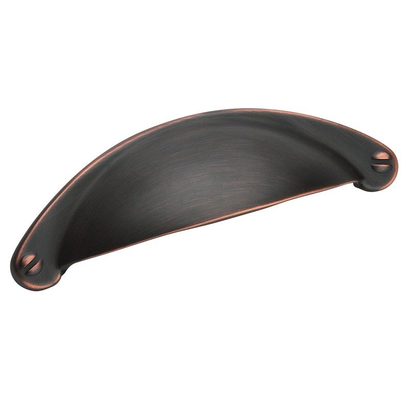 Amerock Essential'Z Pull Cup Oil Rubbed Bronze 2-1/2in (BP9365ORB)