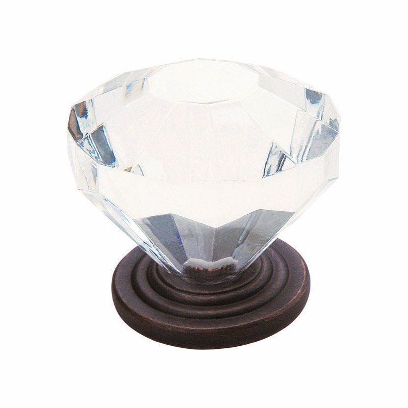 Amerock Traditional Classics Round Cabinet Knob Bronze 5Pk