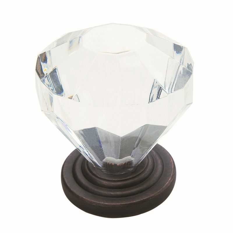 Amerock Traditional Acrylic Knob Oil Rubbed Bronze (BP14303ORB)