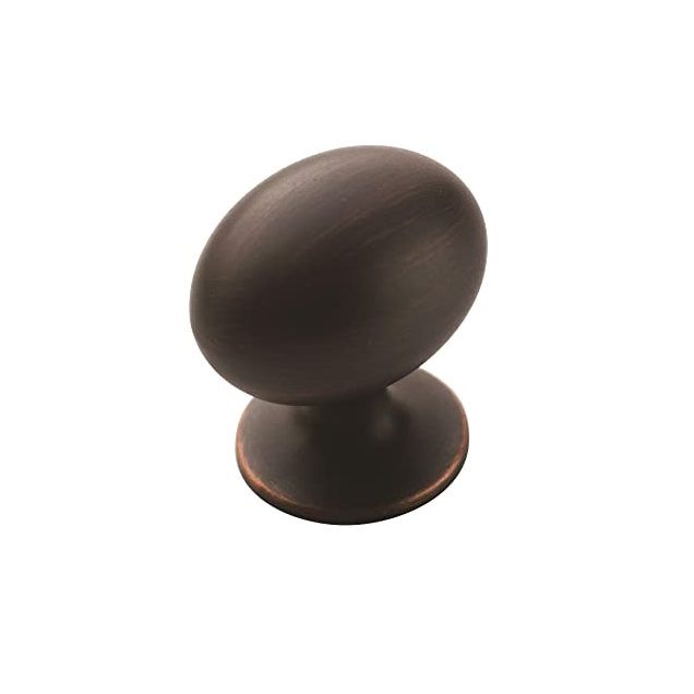 Amerock Allison Oval Cabinet Knob Oil Rubbed Bronze 1-3/8in.