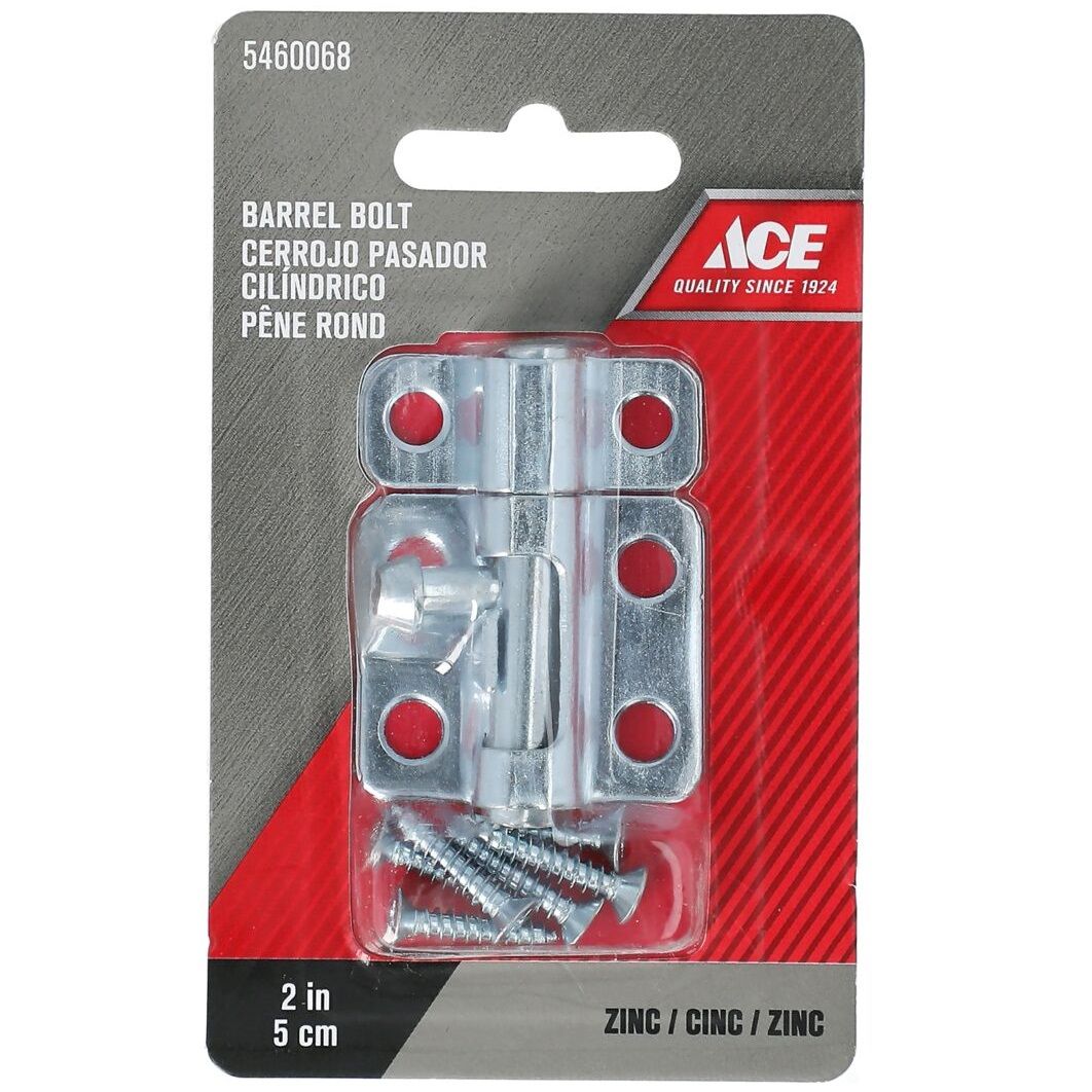 Ace Barrel Bolt Zinc 2in (5460068)