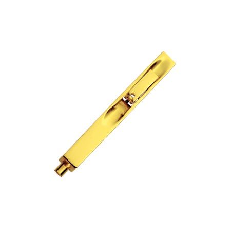 Flush Bolt Brass 6in