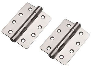 Butt Stainless Steel 4in x 3in (3mm) pair