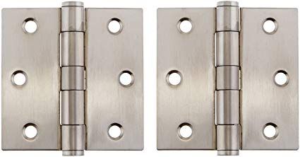 Butt Stainless Steel 3in x 3in pair