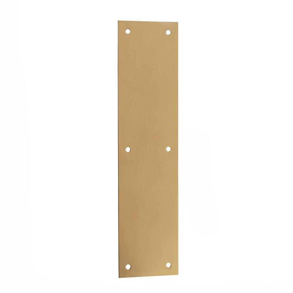 Push Plate Brass 3.5in x 15in (5395116)