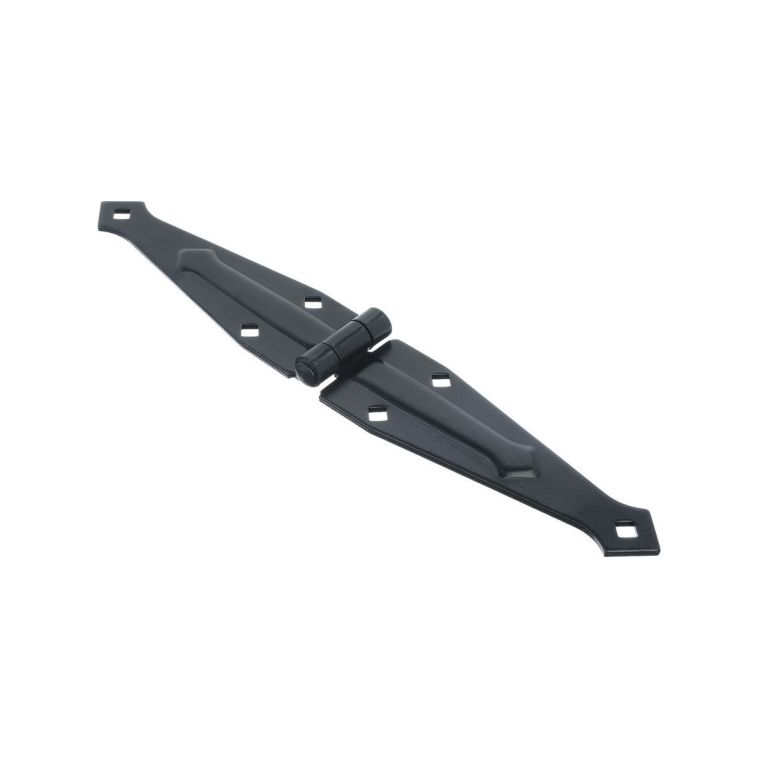 Hinge Gate Ornamental Black 6in (5298971)