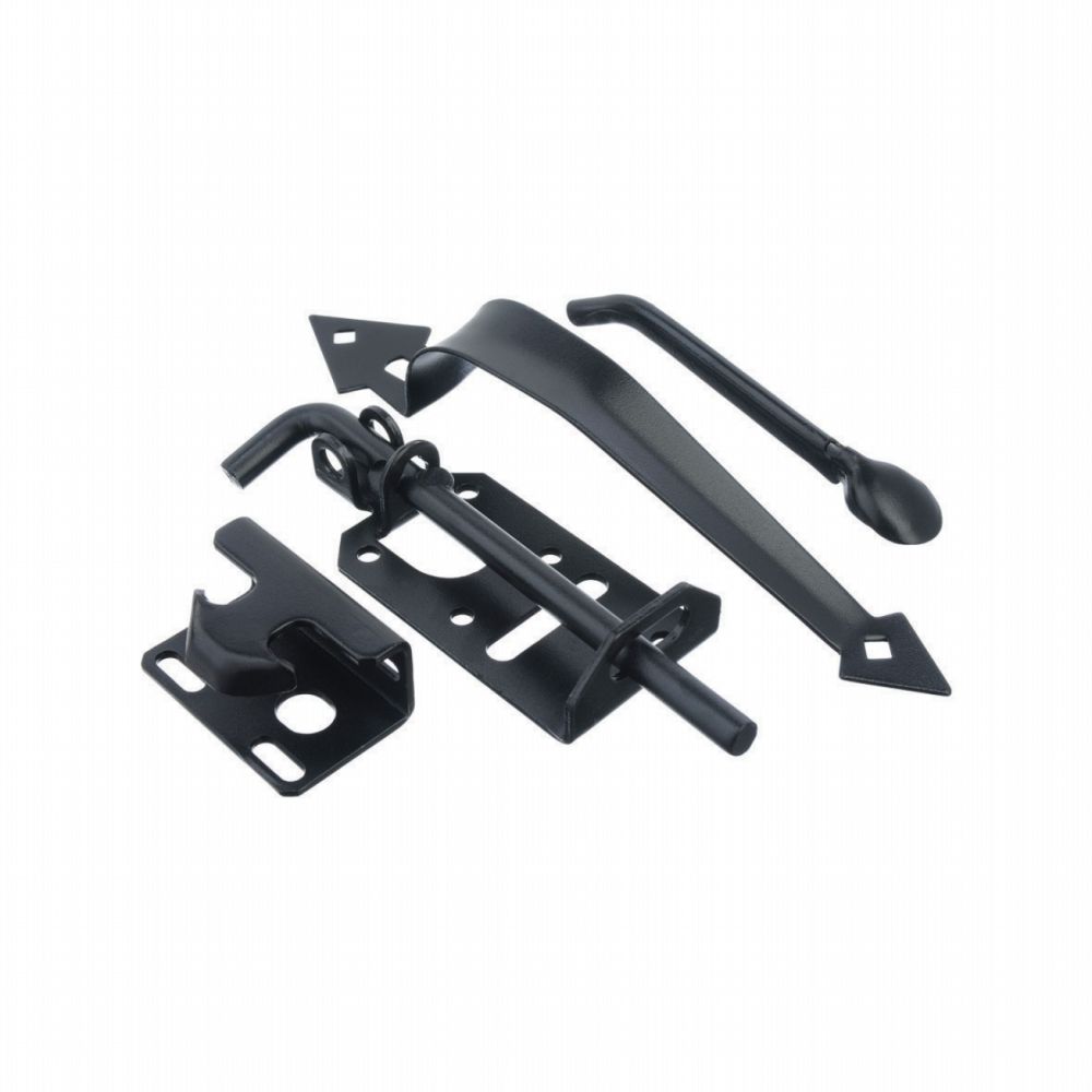 Gate Latch Thumb Ornamental Black (5286810)