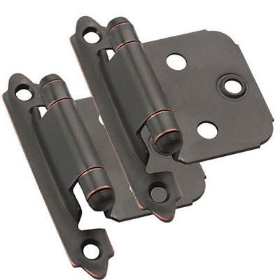 Hinge Self Closing Antique Copper (pair)