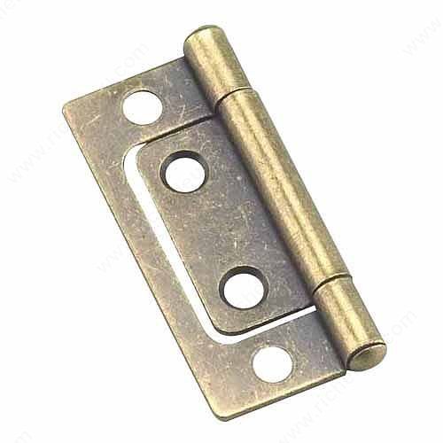 Hinge Mortise Antique English 2in x 7/8in pair