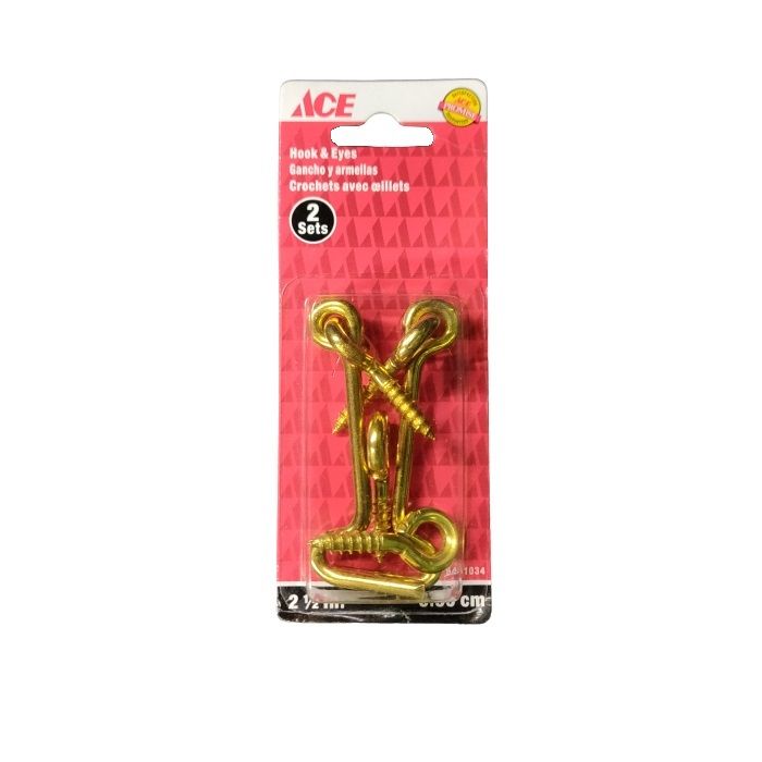 Gate Hook and Eye 2 1/2in 2pk (5451034)