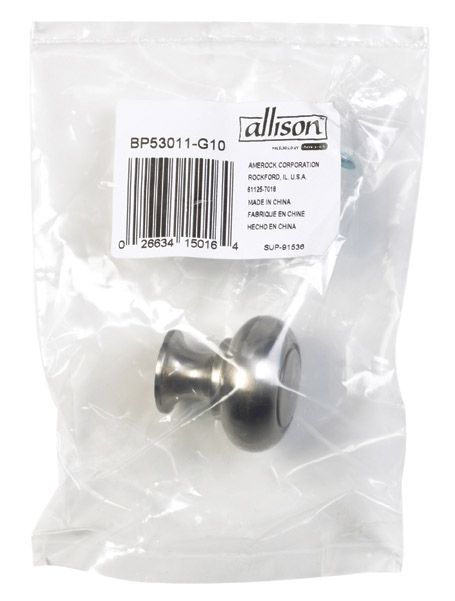 Knob Satin Nickel 1-1/4in (BP53011G10)