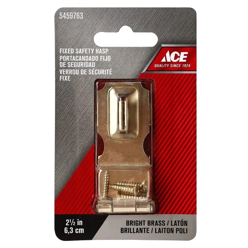 Hasp And Staple Brass 2-1/2in (5459763)