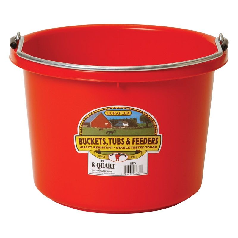 Little Giant Bucket Red 8qt (7018906)