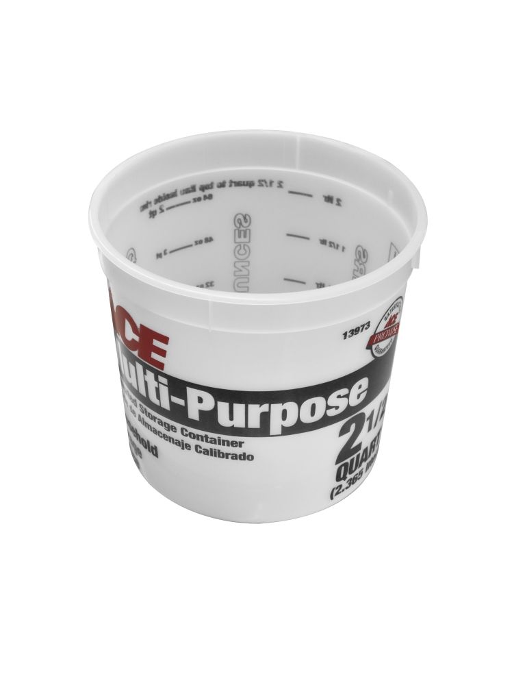 Container Multi-Purpose Plastic 2.5qt (13973)