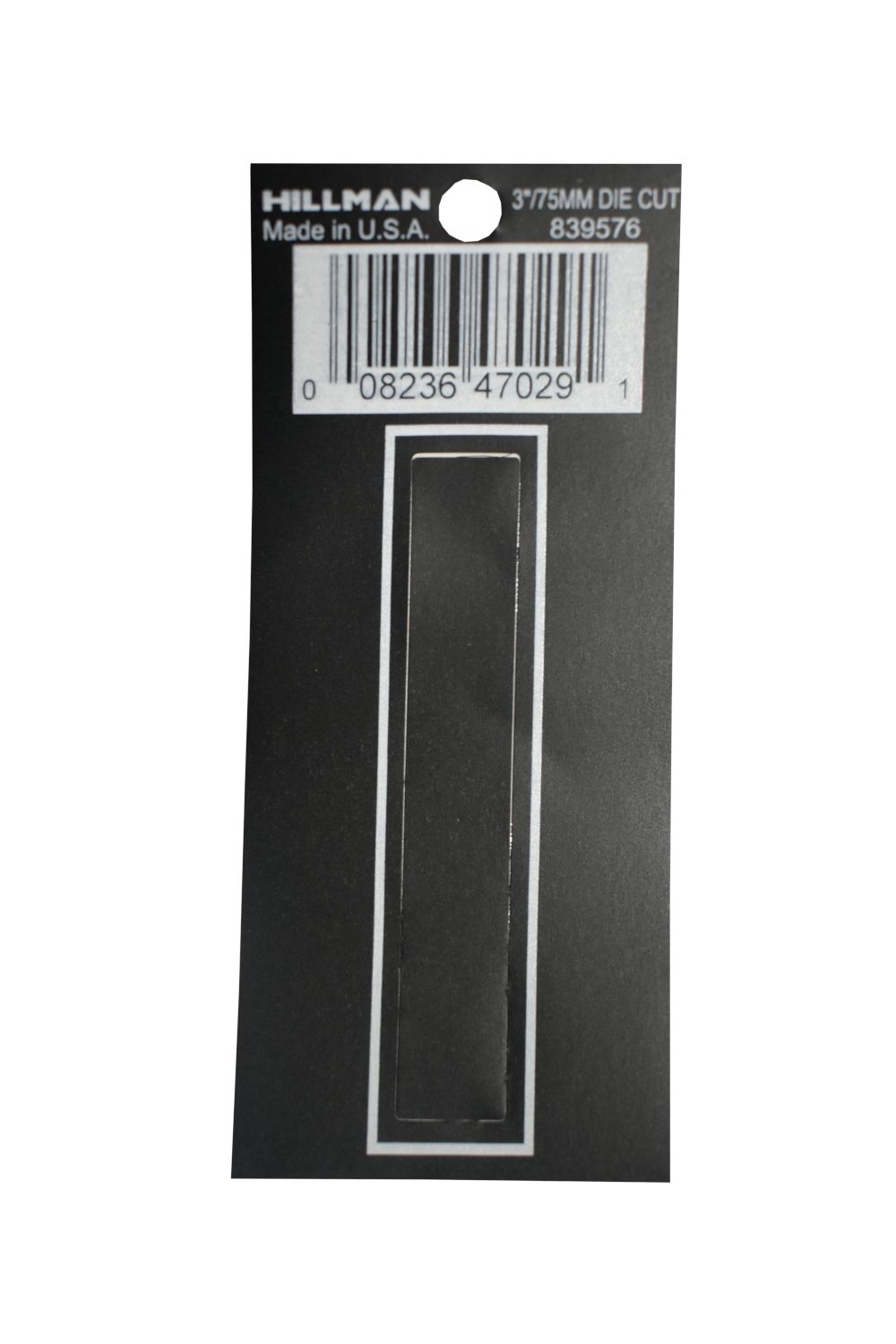 Letter I Self Adhesive 3in