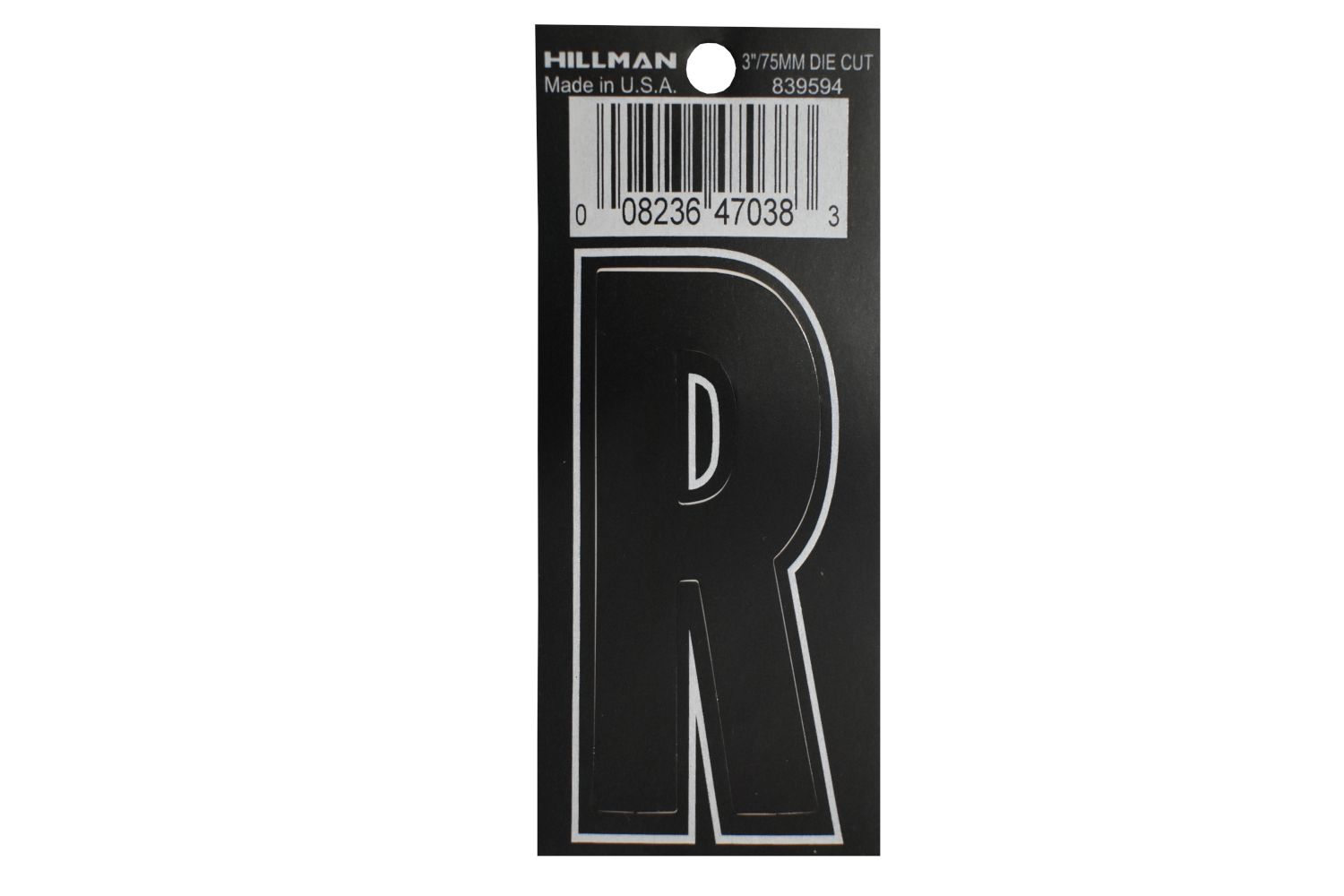 Letter R Self Adhesive 3in