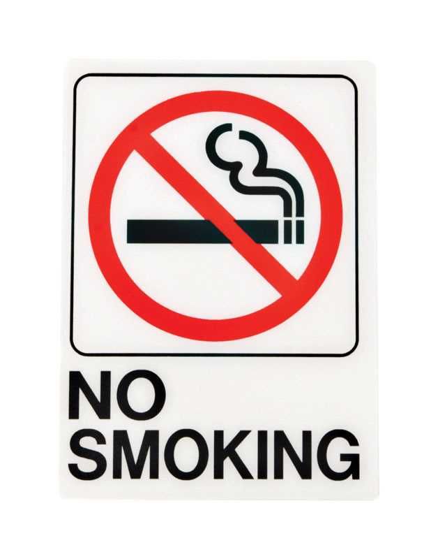 Sign No Smoking  5in x 7in (5016282)