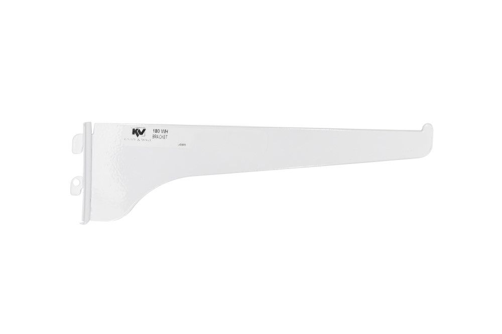 Shelf Bracket White 6in