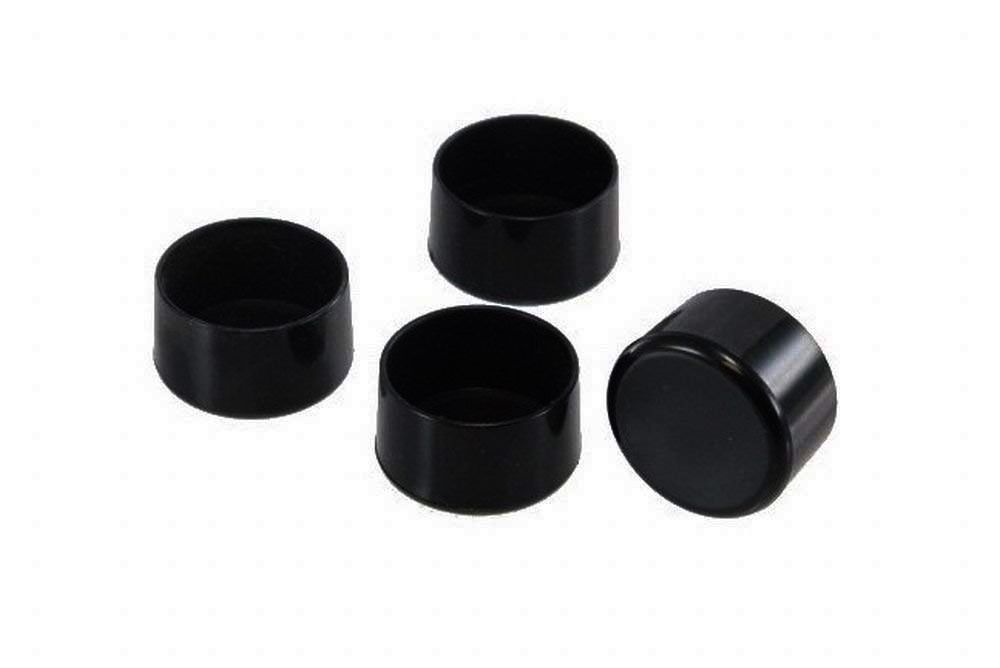 Furniture Tip Plastic Black 3/4in 4pk (56926)