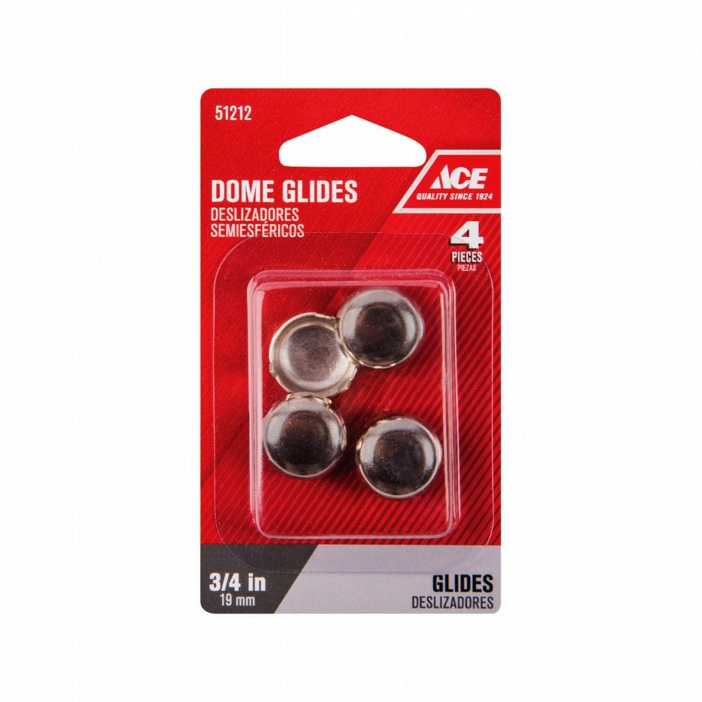 Dome Glide with Nickel Base 3/4in (51212)