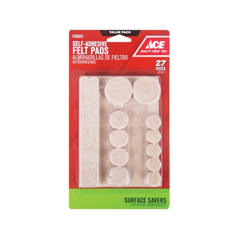 Self Adhesive Felt Pads 6in 27pcs