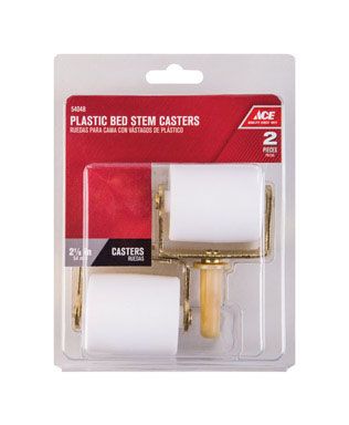 Caster Bed Stem White 2-1/8in (54048)