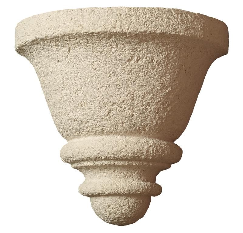 Faux Coral Bell Sconce Small