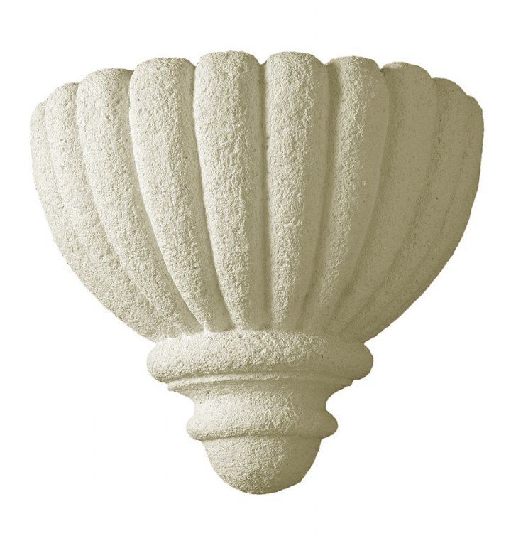 Faux Coral Closed Petal Sconce Small