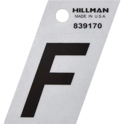 Reflective Letter "F" 1 1/2