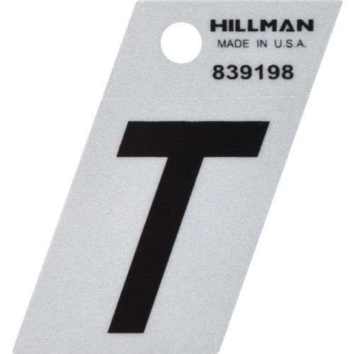 Reflective Letter "T" 1 1/2