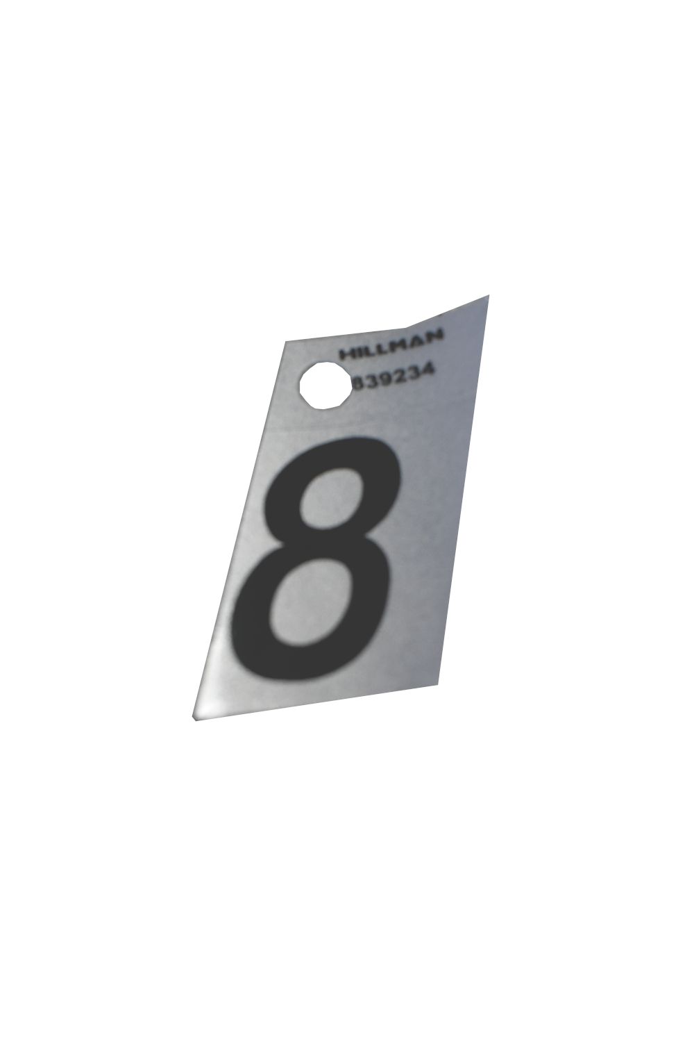 Number 8 Reflective 1 1/2in