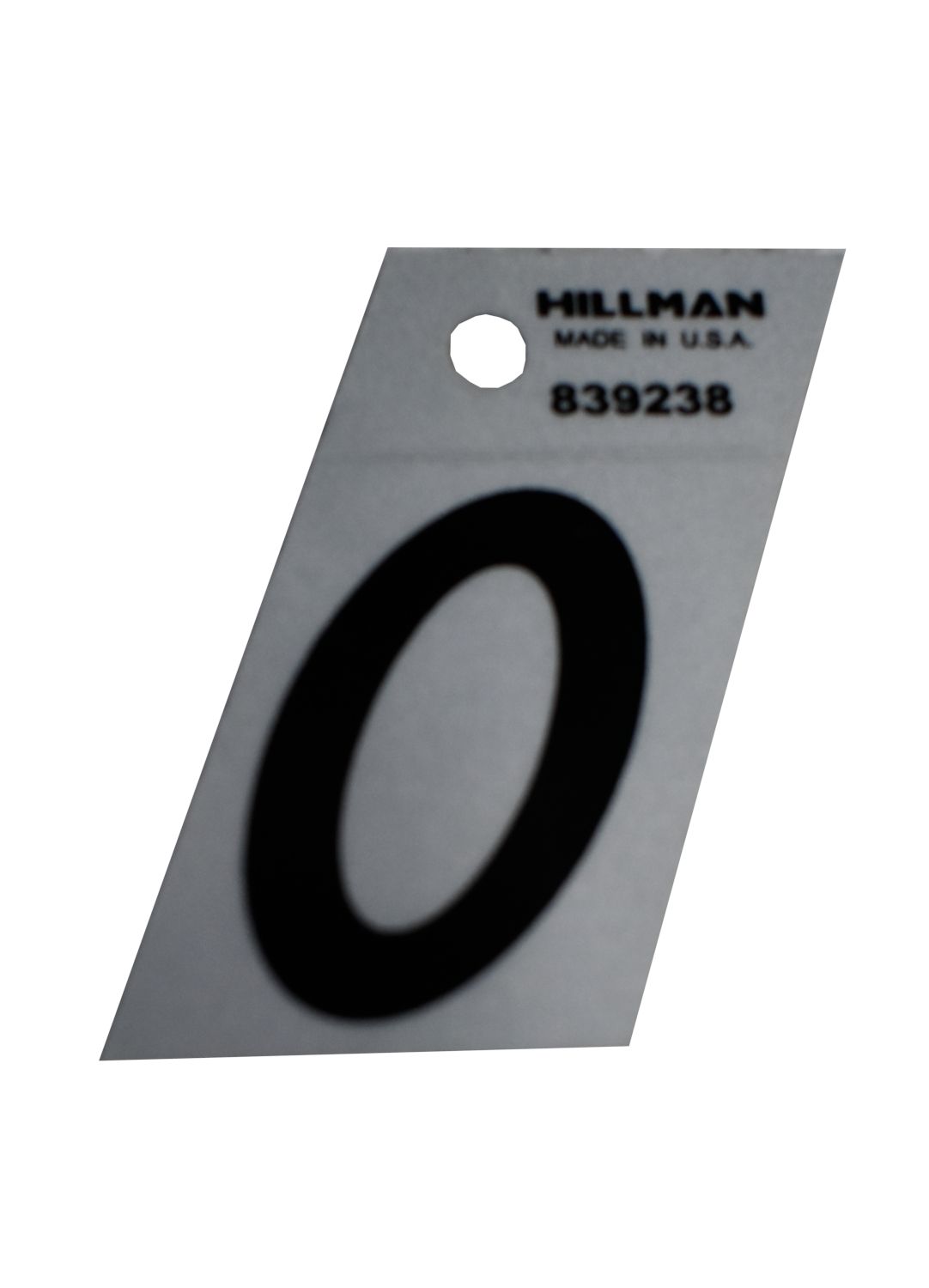 Number Reflective #0 1 1/2"