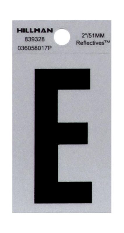 Letter E Reflective 2in (839328)