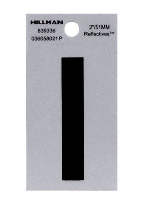 Letter I Reflective 2in