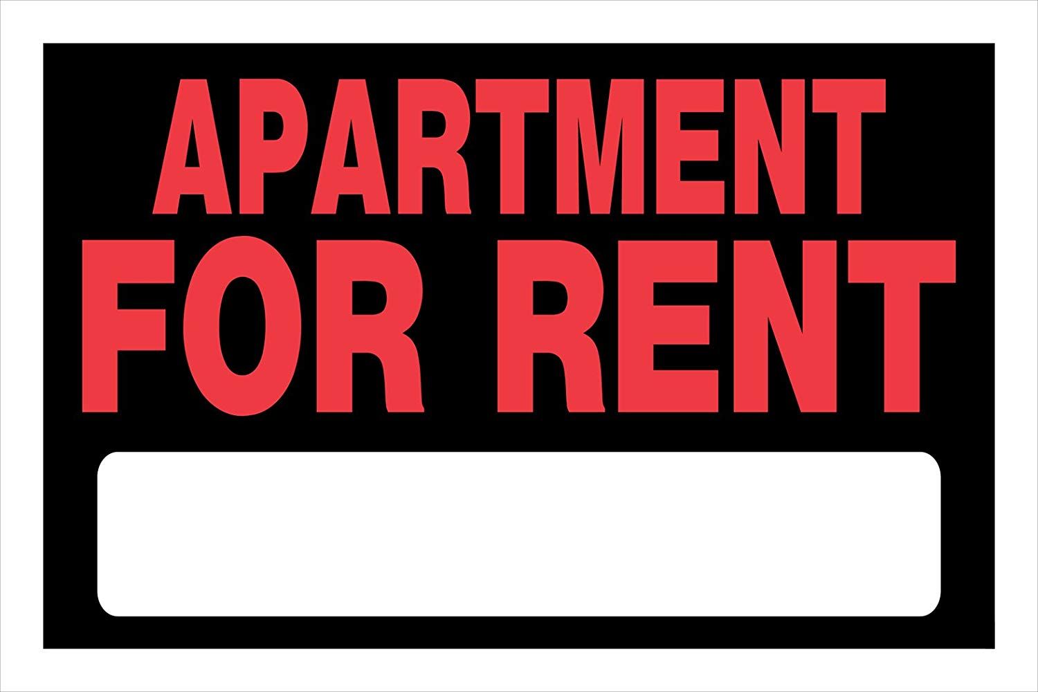 Sign Apartment For Rent 8in x 12in (839922)
