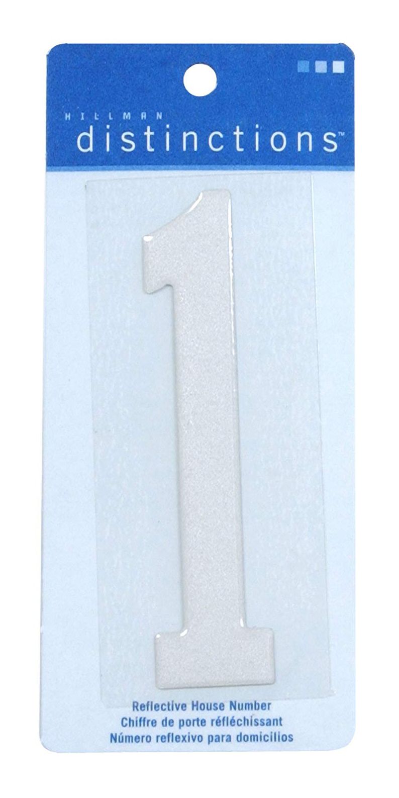 Number 1 House Reflective 4in