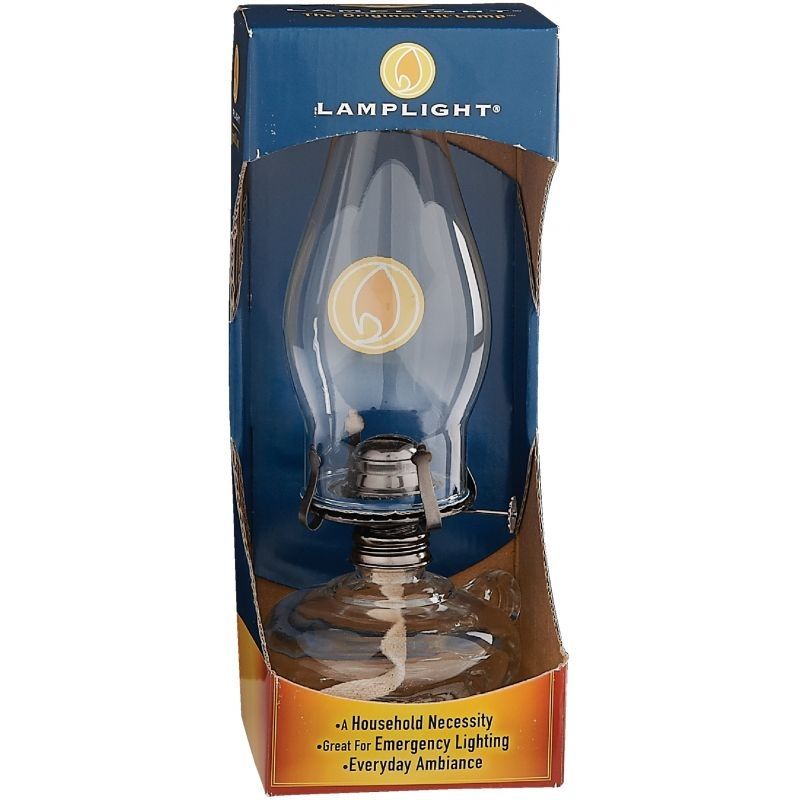 Lamplight Farms Clean Burn Chamber Oil Lamp Clear 12oz