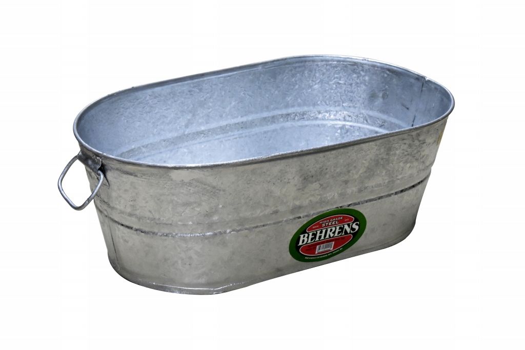Oval Galvanized Tub 5.5gal (7126790)